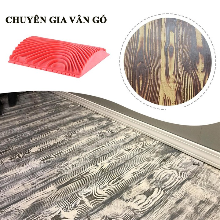 CỌ LĂN SƠN TẠO VÂN GỖ ✔️ ✔️ DỤNG CỤ VẼ SƠN GIẢ GỖ