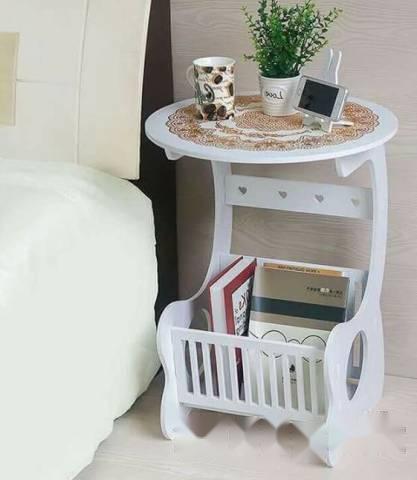 Kệ Bàn Tròn Để Đầu Giường Cao Cấp