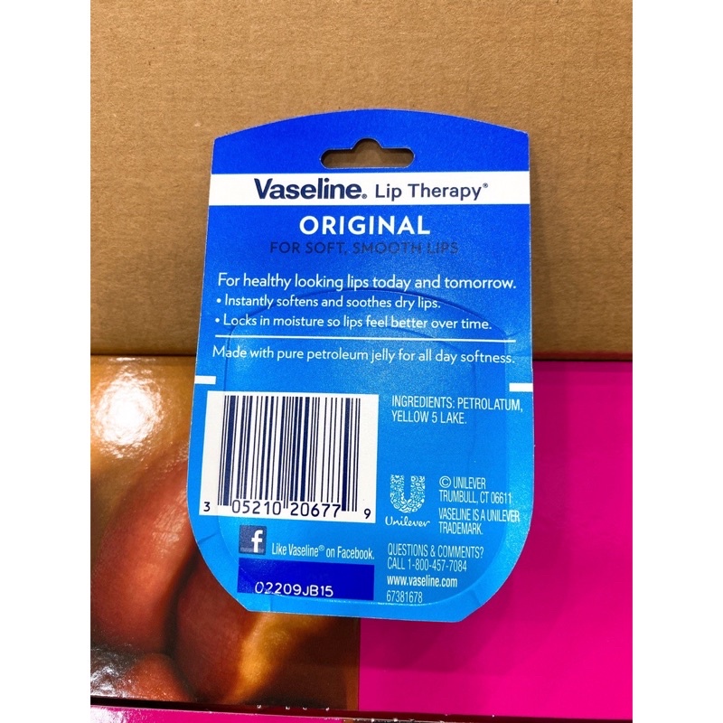 Son Sáp Dưỡng Môi Vaseline Lips Therapy USA 7g