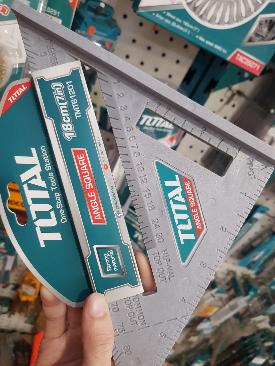 Thước ê ke Total TMT61201 - TMT61201