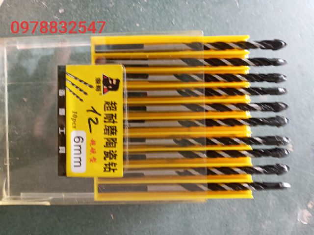 Mũi khoan đá 6mm mũi khoan đa năng