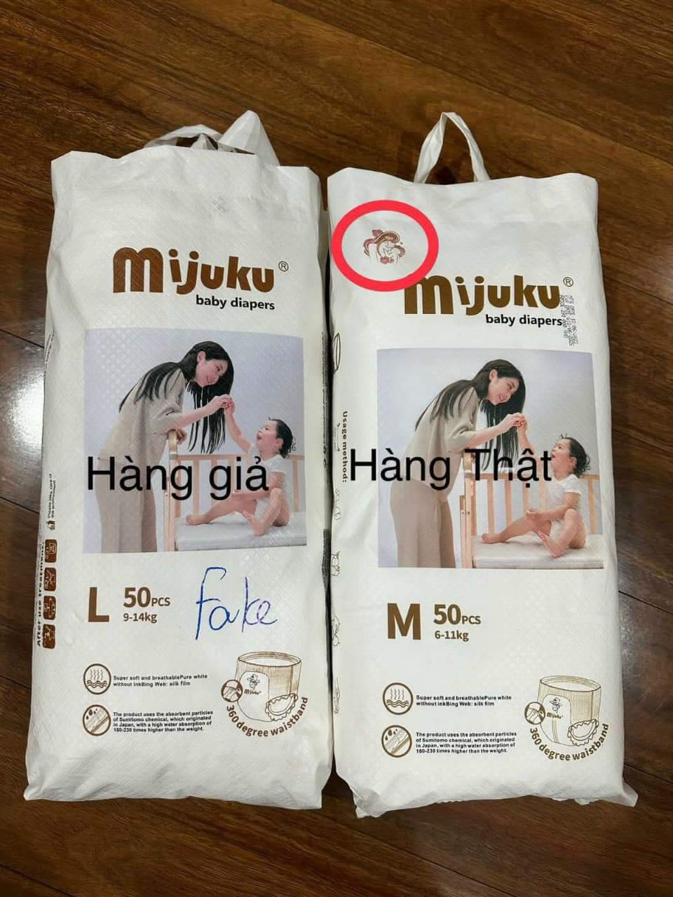 Tã Quần Mijuku XXL 50 Miếng
