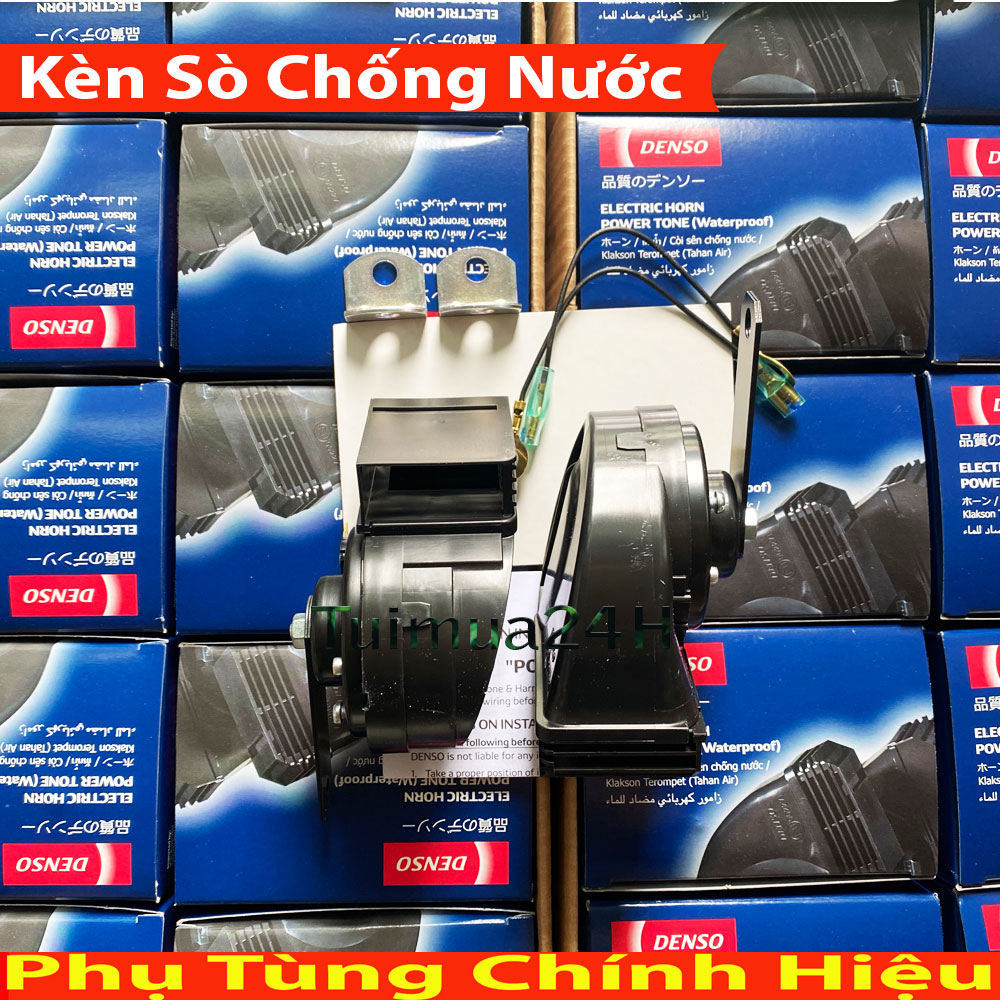 [HCM]Kèn Sò Chống Nước Denso 12V Độ cho Oto và xe máy