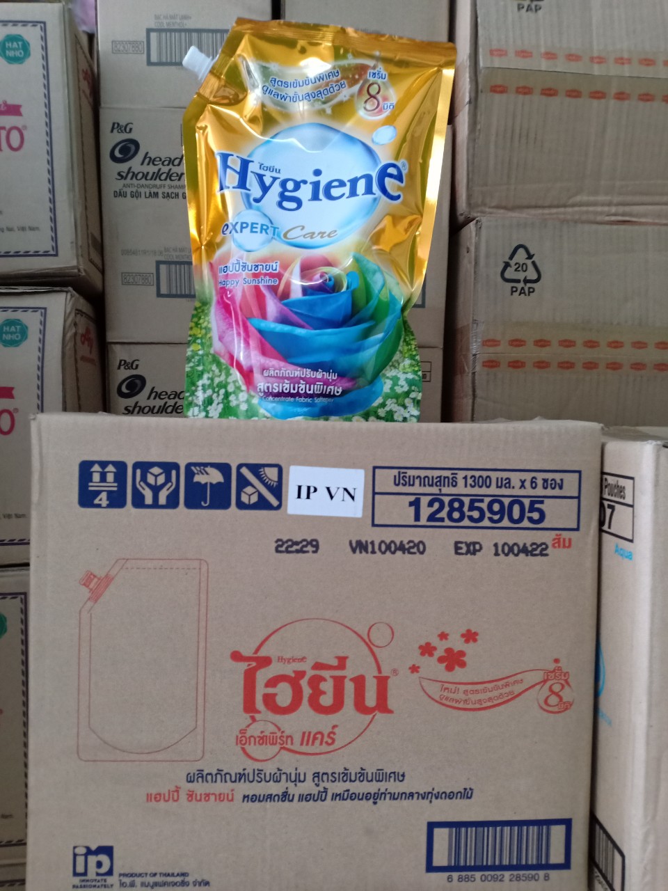 [HCM] Nước Xả Vải Hygiene Đậm Đặc Túi 1300ml - Trắng