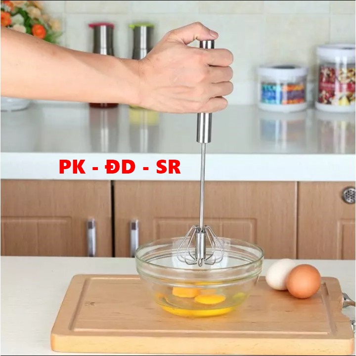 Cây Đánh Trứng, Đánh Bọt Cafe Chất Liệu Inox - Siêu Rẻ
