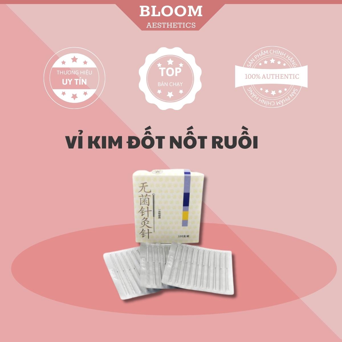 Vỉ kim đốt mụn ruồi nhỏ, kim đốt mụn thịt máy đốt