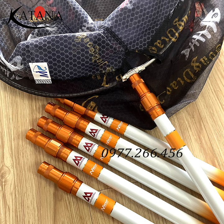Vợt Cá Carbon MC 1m7, 2m1, 2m5, 2m7, 3m