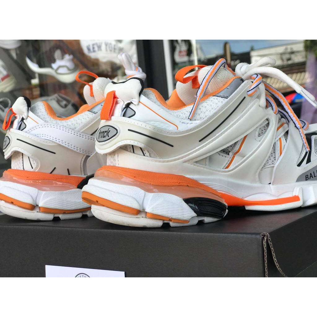 Ginstore - Giày Balenciaga Track 3.0 Orange