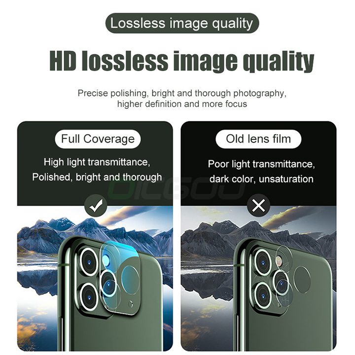 Miếng dán kính cường lực Camera Iphone 12/12mini /12 Pro Max