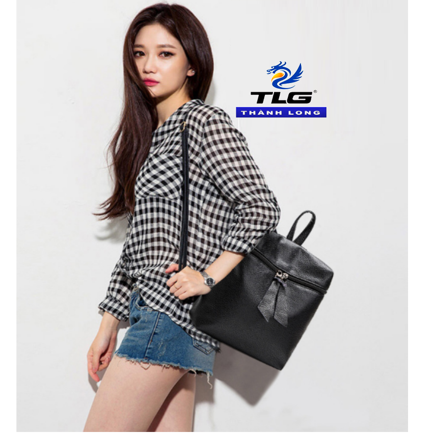 Ba Lô Da Đồ Da Thành Long TLG 205987 (Đen)