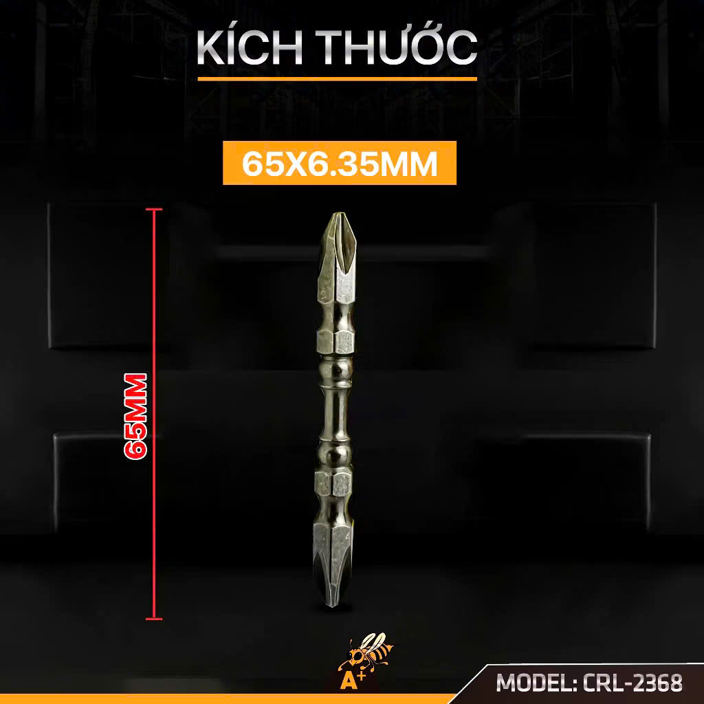 Đầu Bắn Vít Siêu Cứng ( giá của 1 Chiếc) vàng hoặc đen tuỳ đợt