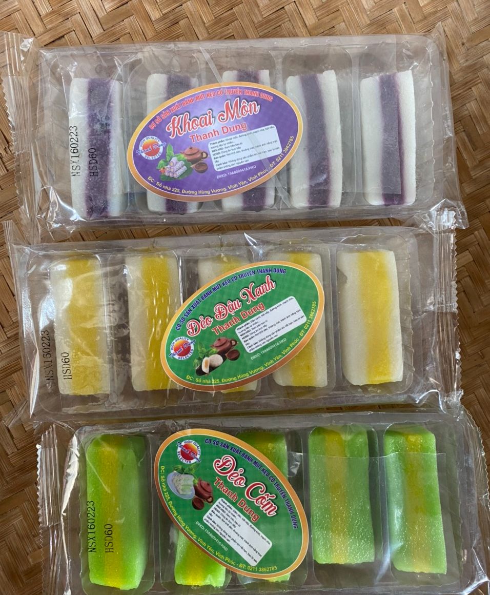 Bánh Dẻo Nhân Cốm Thanh Dung