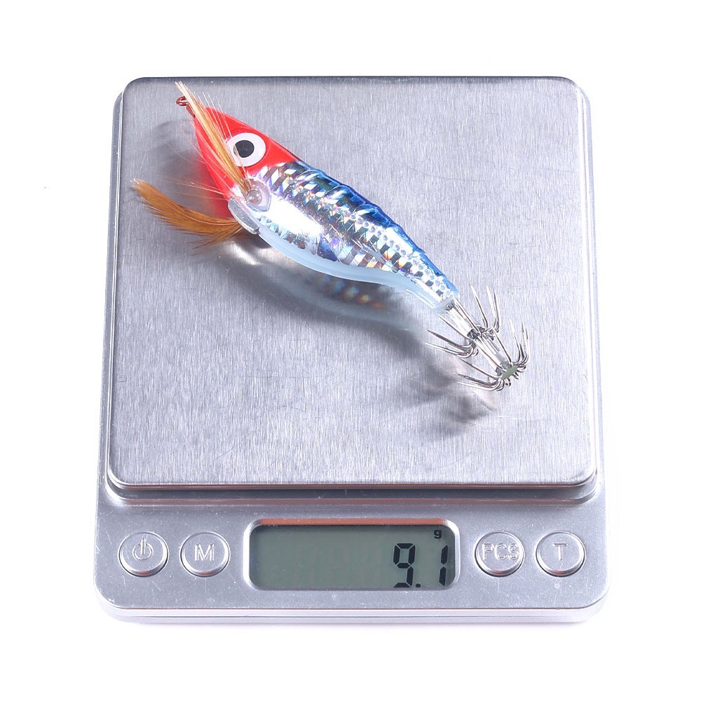 Mồi tôm giả câu mực 10cm -9g – siêu nhạy