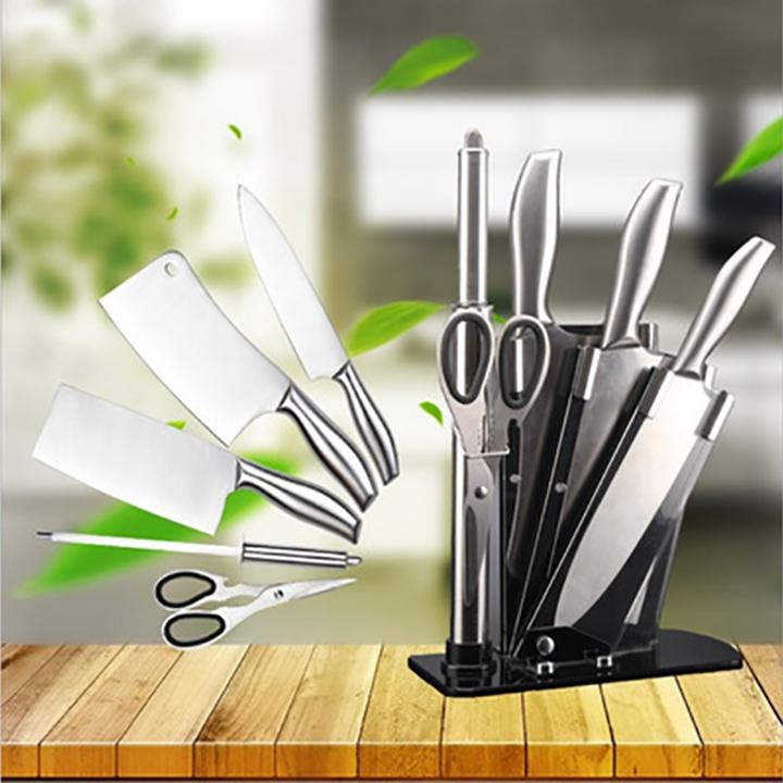 BÁO GIÁ Dao Làm Bếp Nhật Bản | Shopee Lazada Sendo Tiki mới nhất 66 BỘ DAO LÀM BẾP NHẬT BẢN 5 MÓN- HÀNG CAO CẤP CÓ ĐẾ ĐỂ DAO, BỘ DAO NHẬT, BỘ DAO NHÀ BẾP XỊN. BẢO HÀNH 12 THÁNG