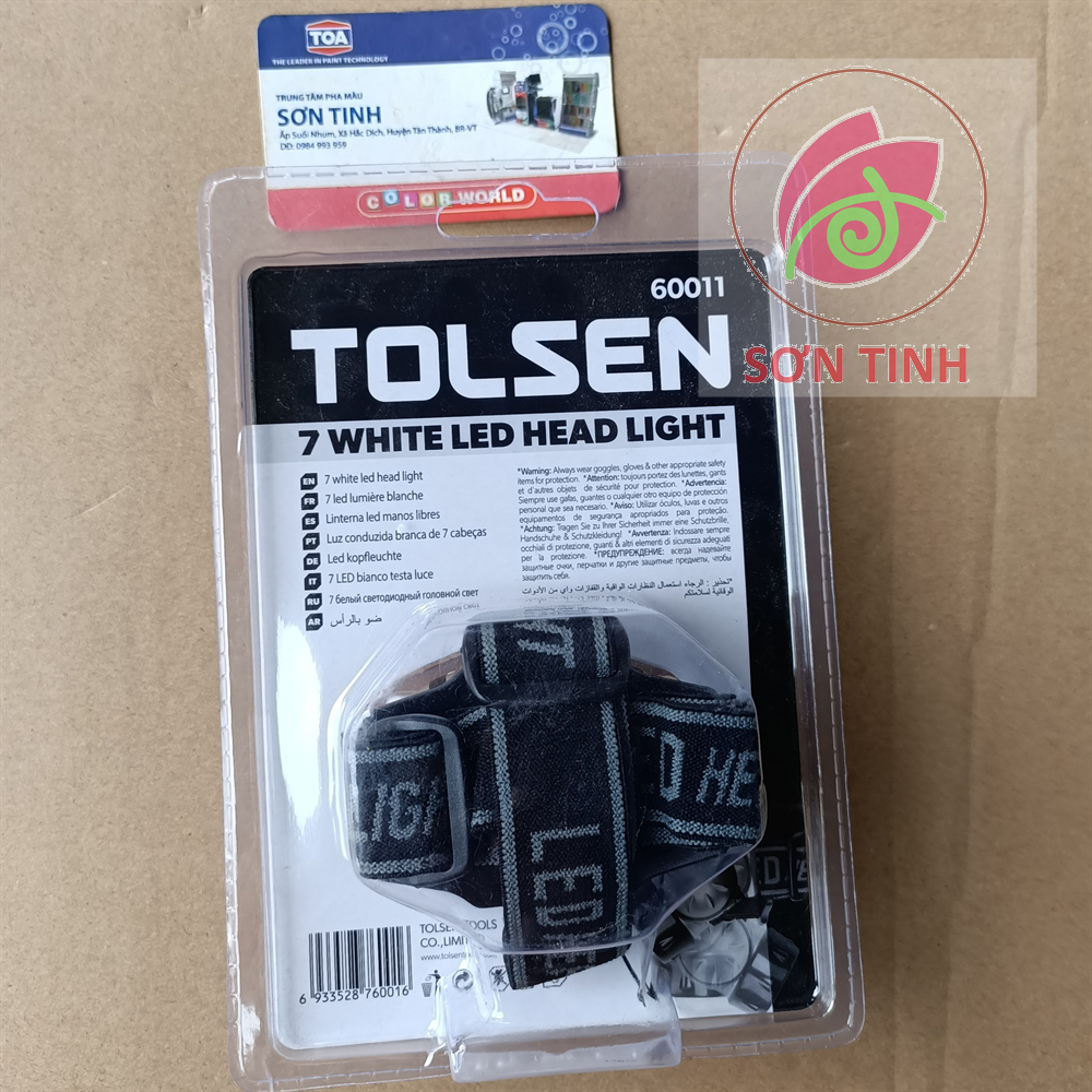 ĐÈN SOI 7 LED TRẮNG TOLSEN 60011