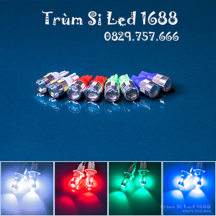 [Giá 1 Đôi] ĐÈN LED XI NHAN DEMI 6 TIM XE MÁY
