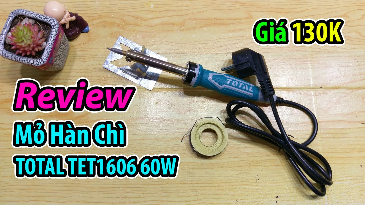 60W Mỏ hàn chì Total TET1606