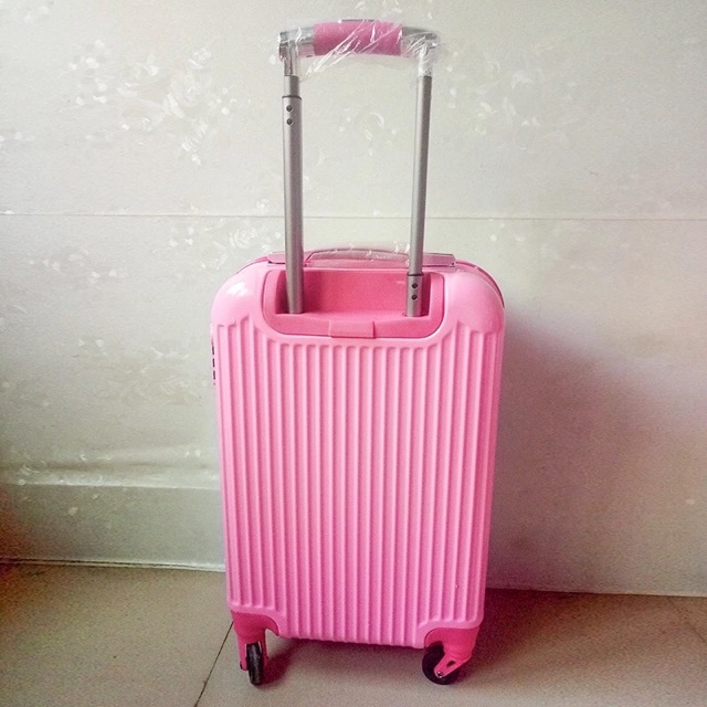 Vali kéo Hello kitty hồng cho bé size 18 inch