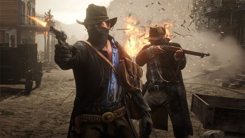 Đĩa Game PS4 Red Dead Redemption 2