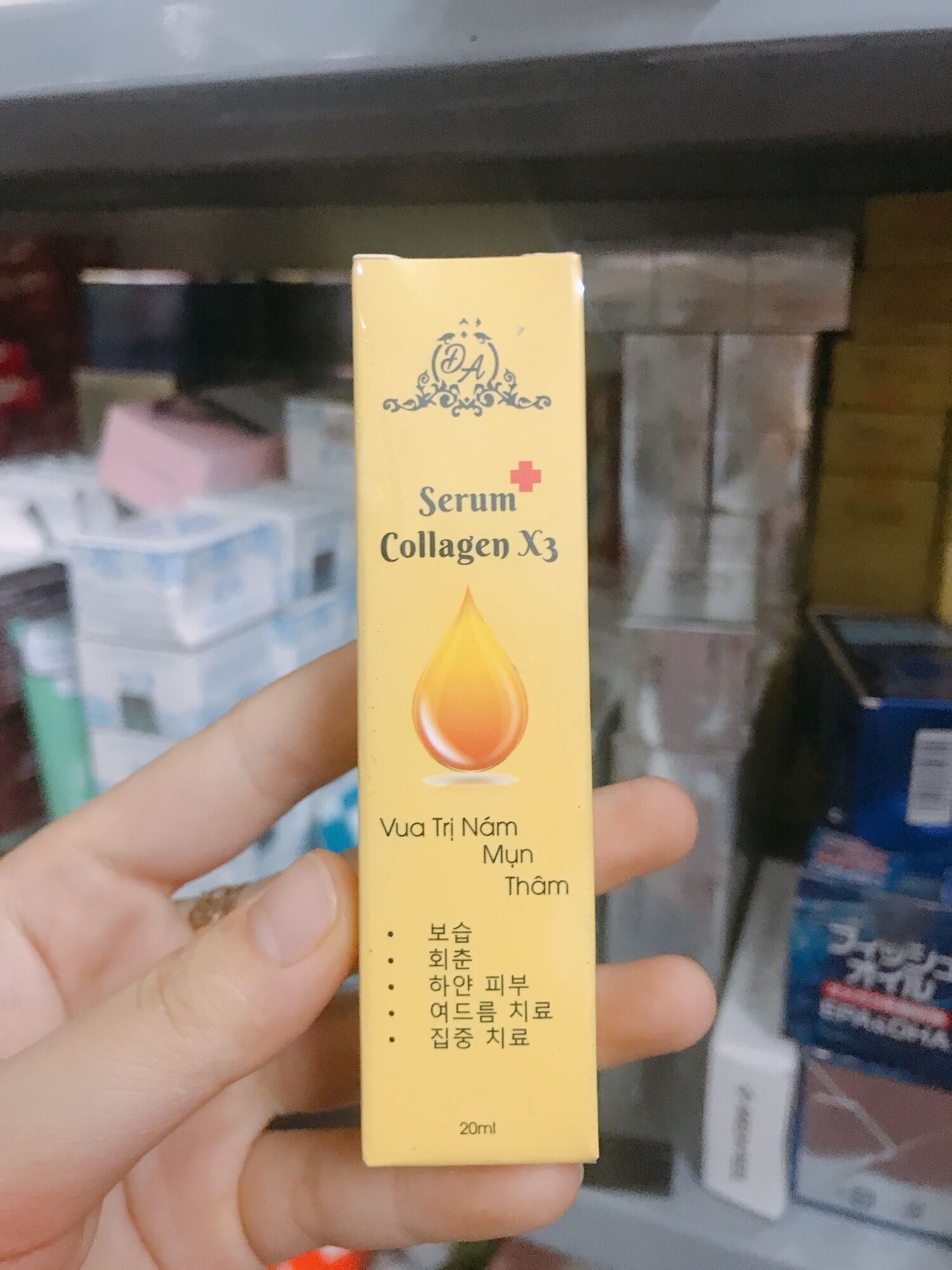 Serum collagen x3 giảm nám, mụn thâm 20ml