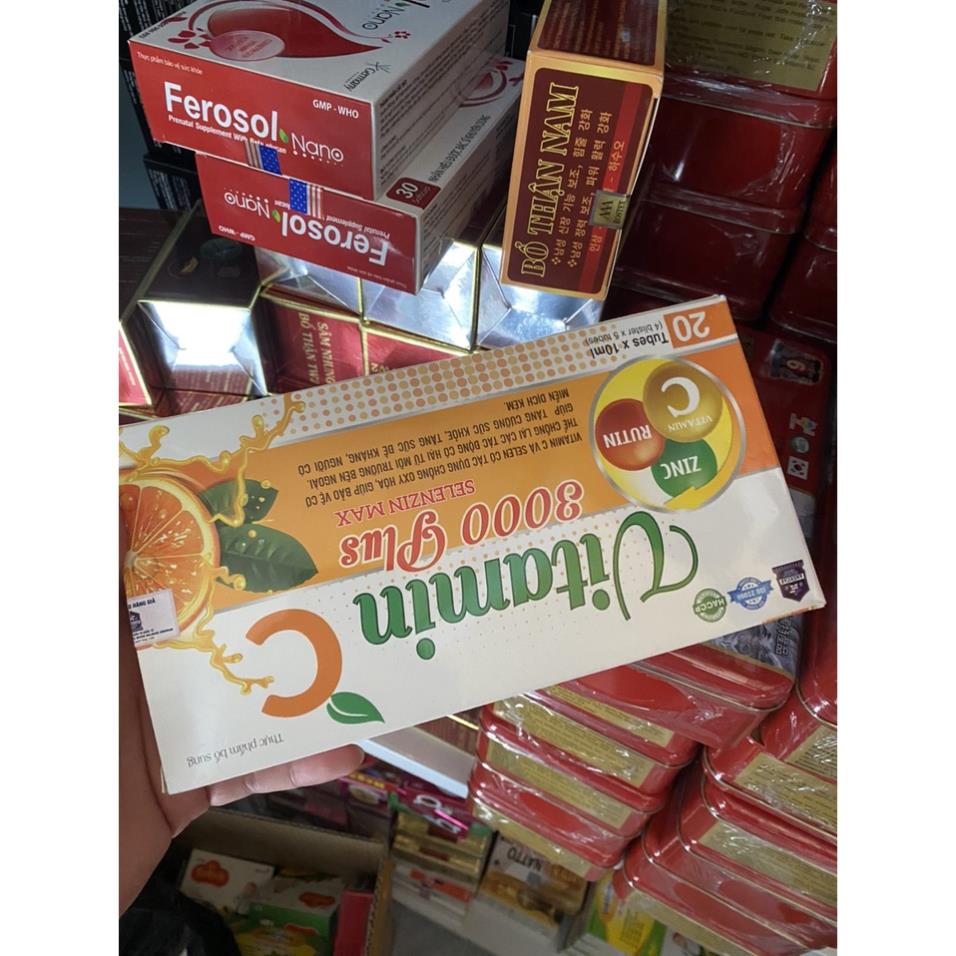 Vitamin 3000 Max bổ sung vitamin C, tăng cướng sức khỏe, sức đề khang, người miễn dịch kẽm