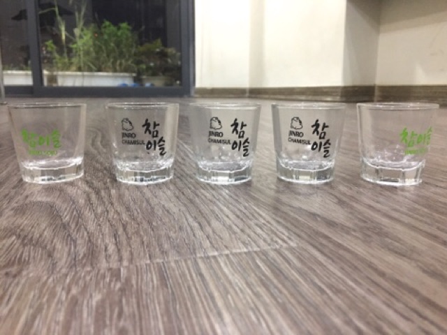 Cup glass Korean-cup Soju import-box 20 cups
