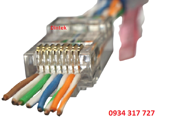 Hạt mạng Xuyên thấu CAT5/ CAT6 chân đồng COMMSCOPE