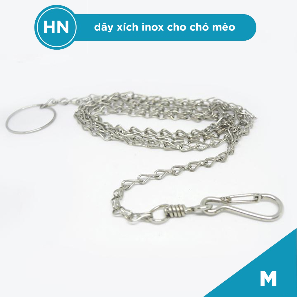 Dây xích cho chó mèo - Xích Inox Dành Cho Chó Mèo - Phụ Kiện Cho Thú Cưng