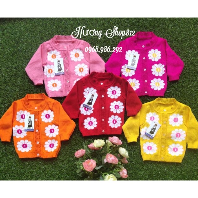 Áo len sơ sinh bé gái 3-8KG /hàng đẹp ( nhiều mẫu)