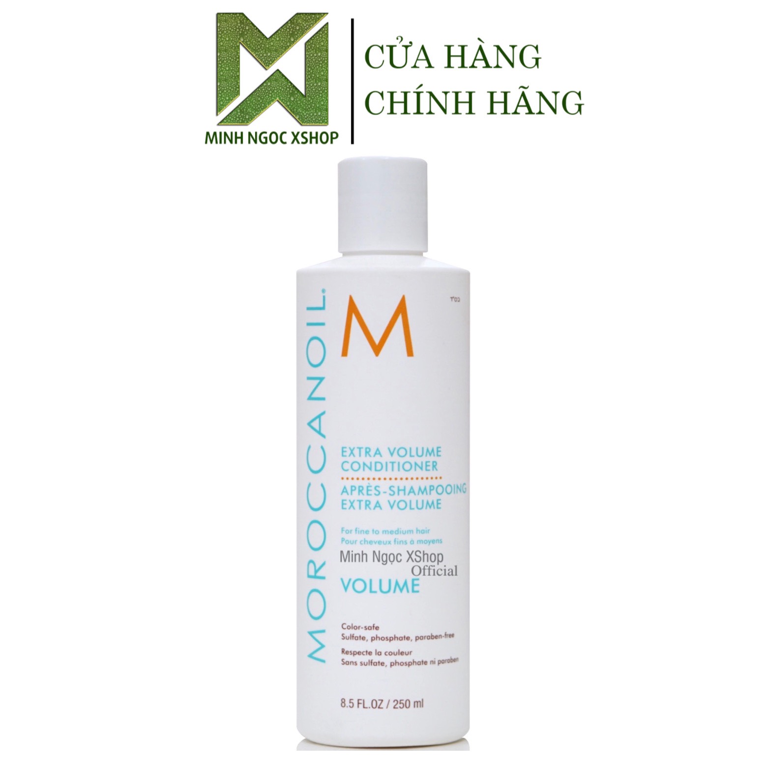 Dầu xả tăng phồng Moroccanoil Extra Volume Conditioner 250ML chính hãng