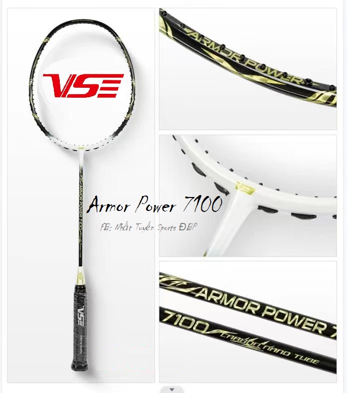 Vợt cầu lông VenSon VS Armor Power 7100 (Chính hãng)