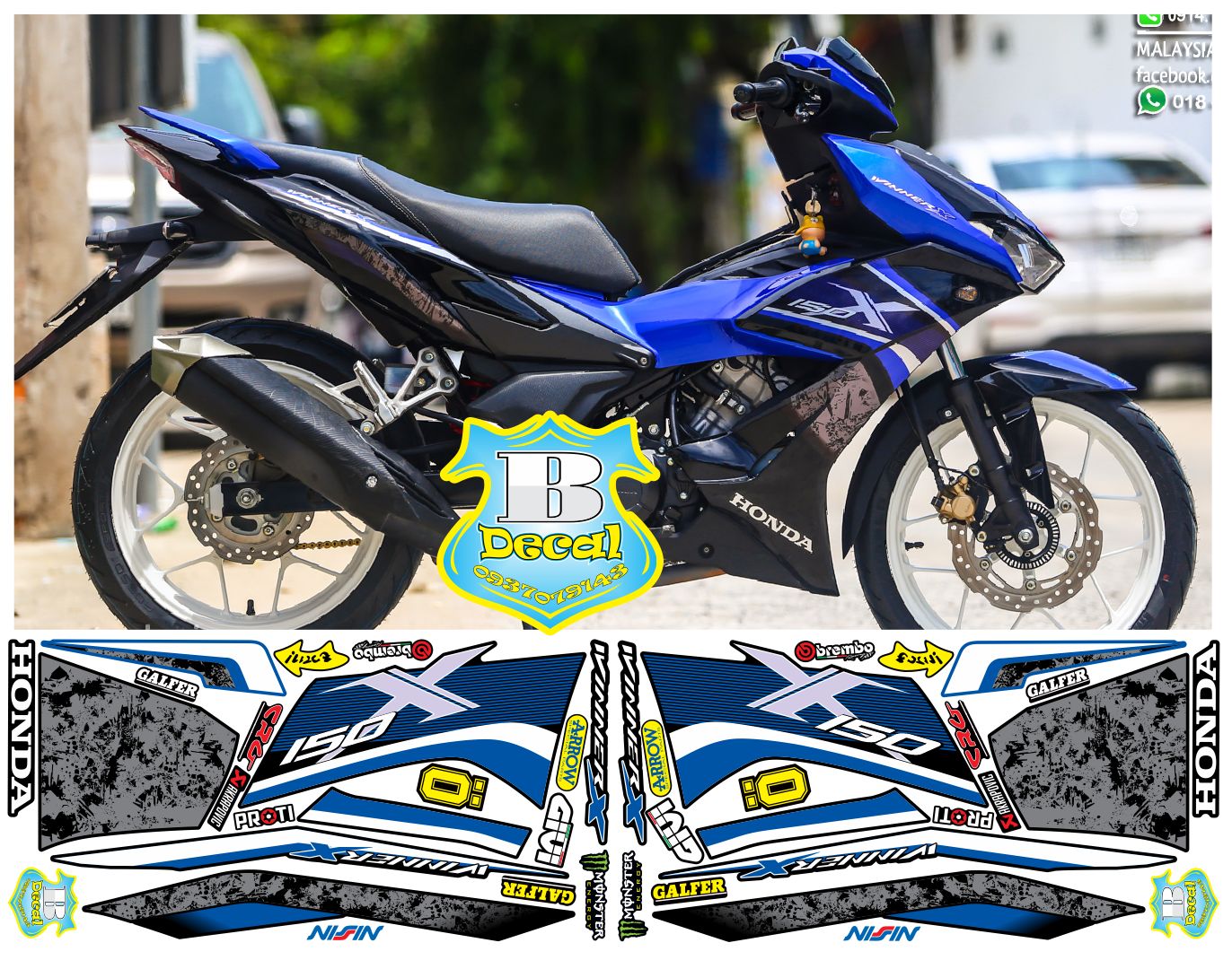 Tem rời winner X xanh đen ntn