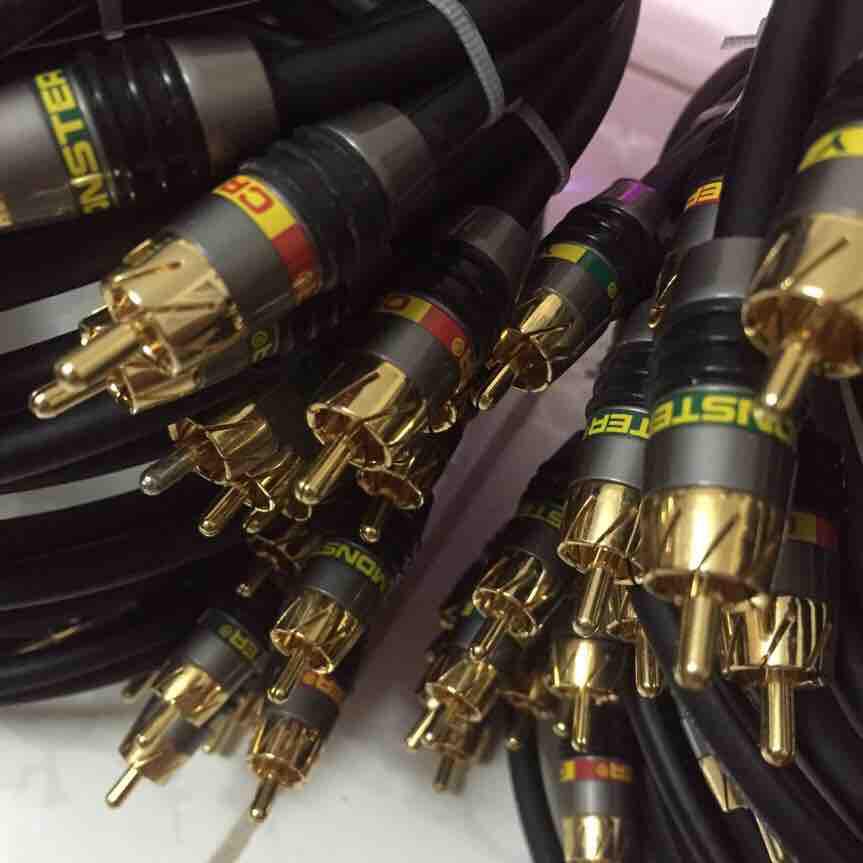 Dây cáp AV audio RCA hãng Monster, model 2CV