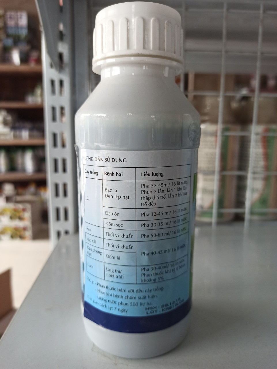 Thuốc trừ nấm vi khuẩn KASUMIN - Chai 425ml