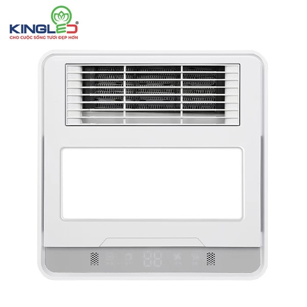 Quạt Sưởi Điều Hòa Âm Trần (Thông Gió, Sưởi Ấm, Làm Mát, Chiếu Sáng) - KINGLED
