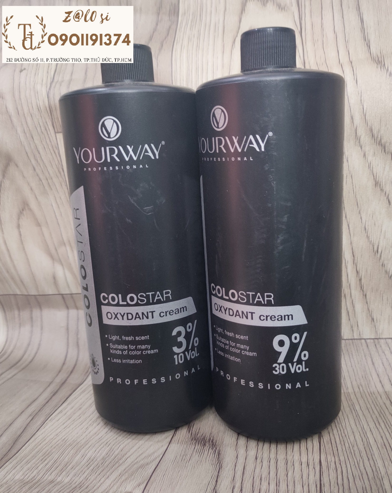 Oxy trợ nhuộm Yourway 1000ml