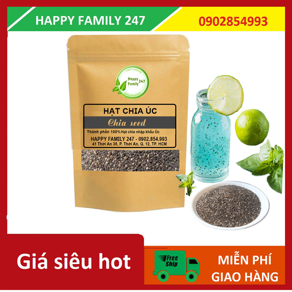 Hạt chia Úc (TÚI 150G)