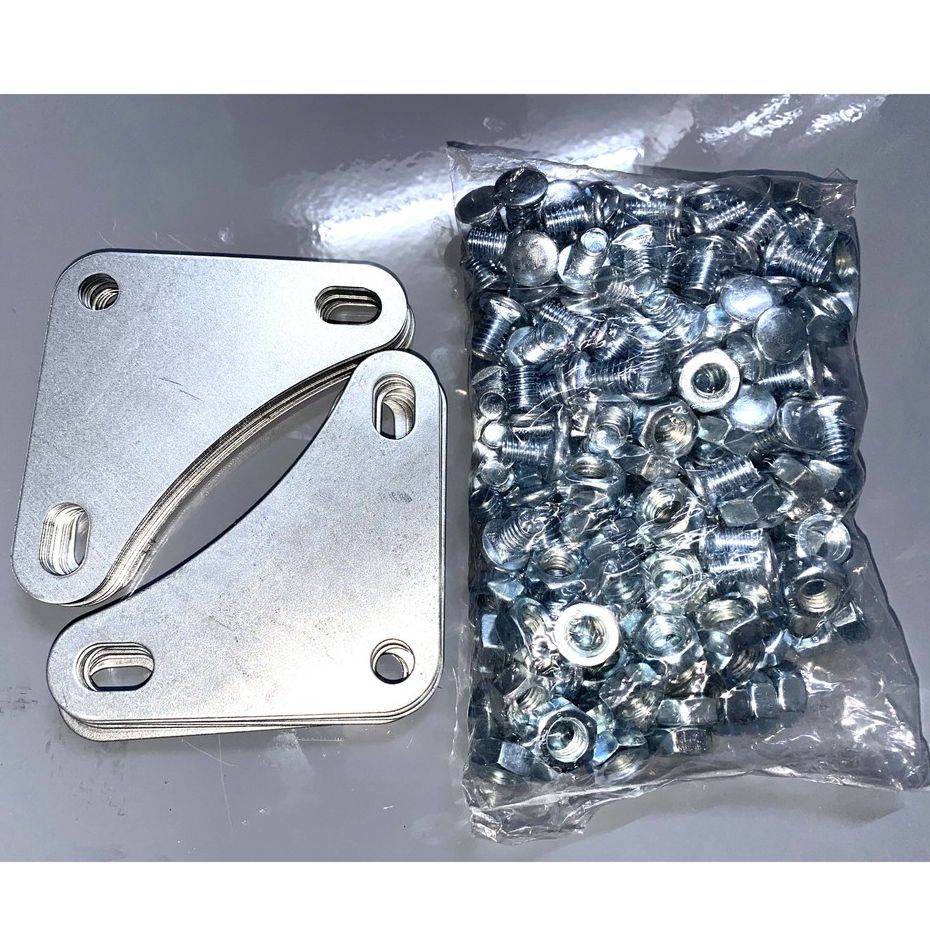 Ốc bắt kệ sắt v lỗ ( Combo 20-30-40-50-60-70-80-90) ốc bắt kệ sắt v lỗ đa năng
