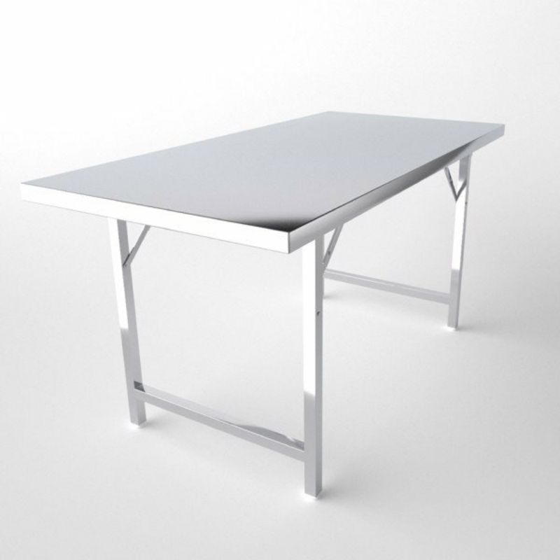 Bàn inox FELIX xếp Thái Lan  cao cấp( 70×120cm,70×140cm,80×160cm,80×180cm)