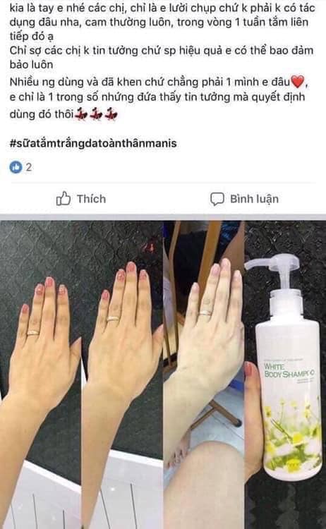 Sữa Tắm Manis 450ml Nhật Bản