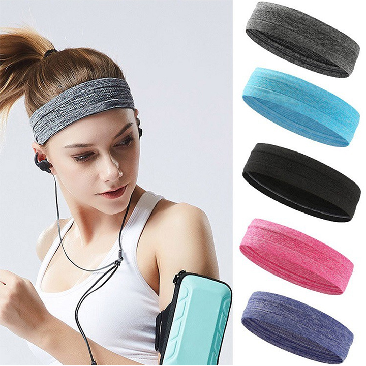 Băng đô trán thể thao Yoga aerobic gym siêu co dãn SK002