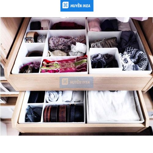 Bộ 6 hộp đựng đồ IKEA SKUBB