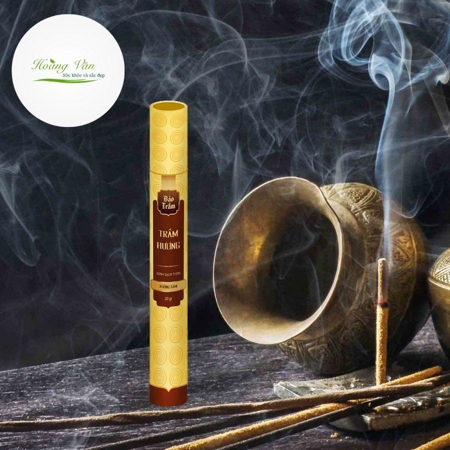 Nhang trầm hương không tăm Bảo Trầm - Hộp 20gram