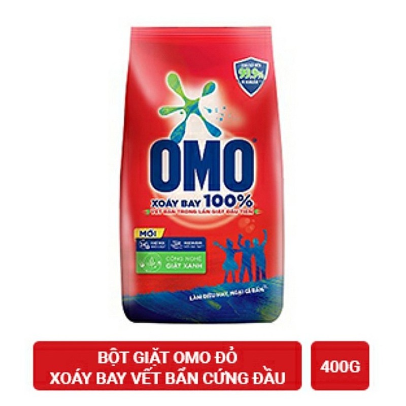 Bột Giặt Omo Hệ Bọt Thông Minh Gói 380G
