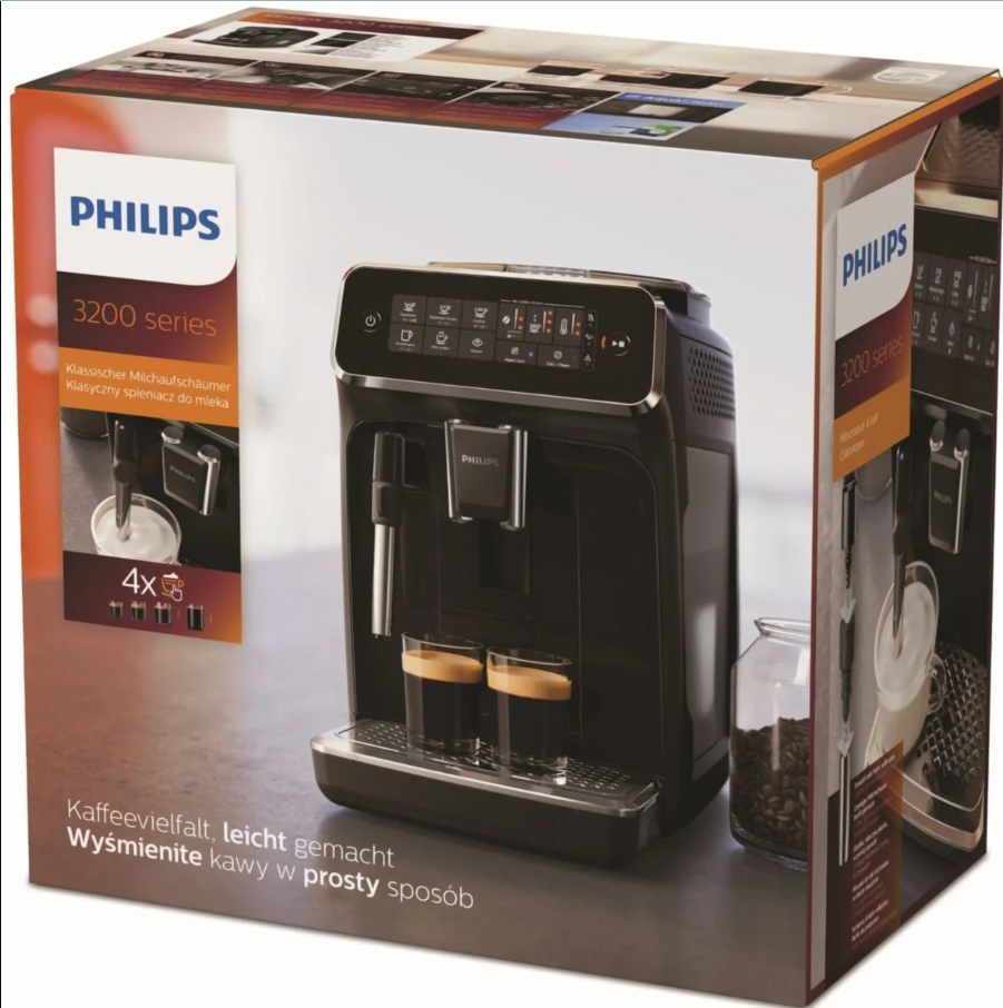 Máy Pha Cà Phê Tự Động Philips EP2230/10, Philips Coffee Maker,  Made In Romania, Bảo Hành 12 Tháng