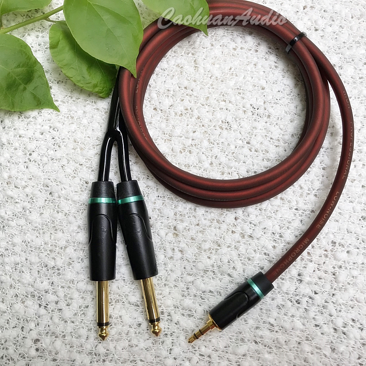 Dây chuyển 3.5 sang 2 đầu 6.5mm