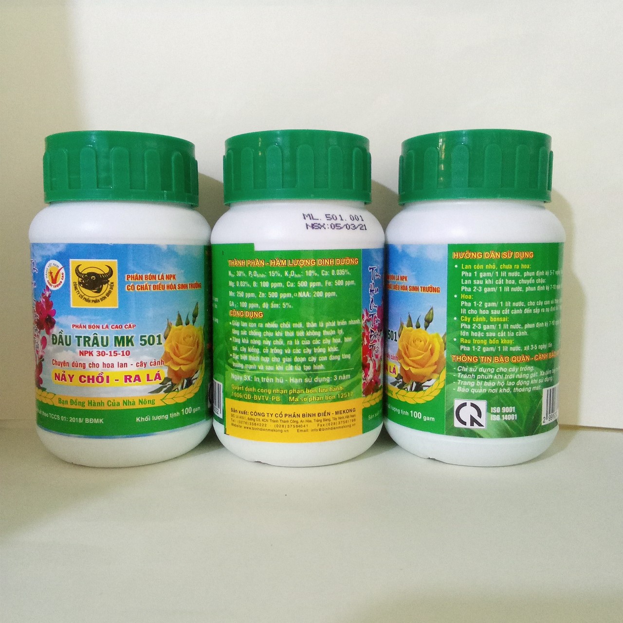 Phân Bón Đầu Trâu 501 701 901