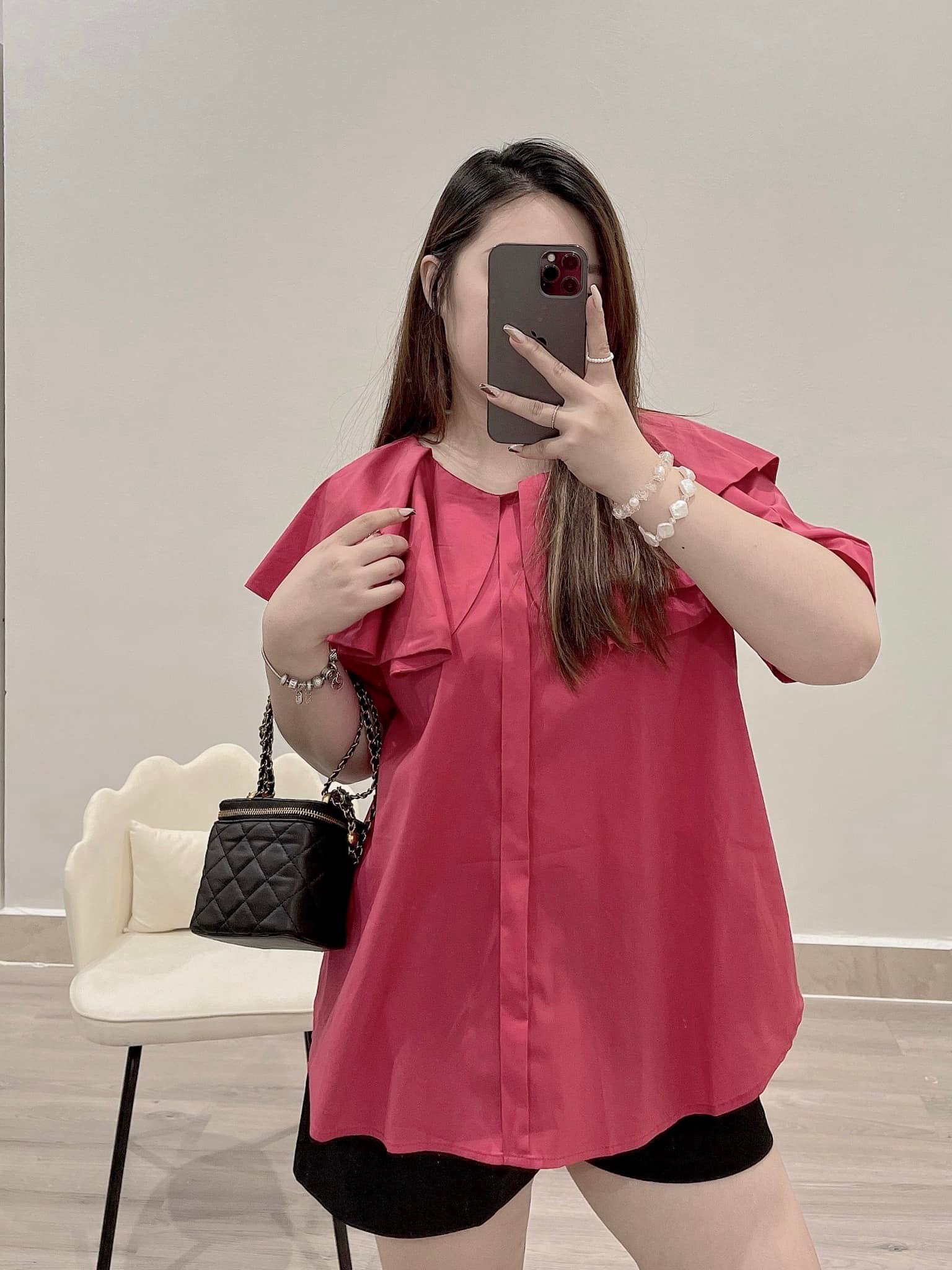 Sơ mi cổ bèo BIGSIZE (60kg đến 98kg) - A18 - [JULY Bigsize]