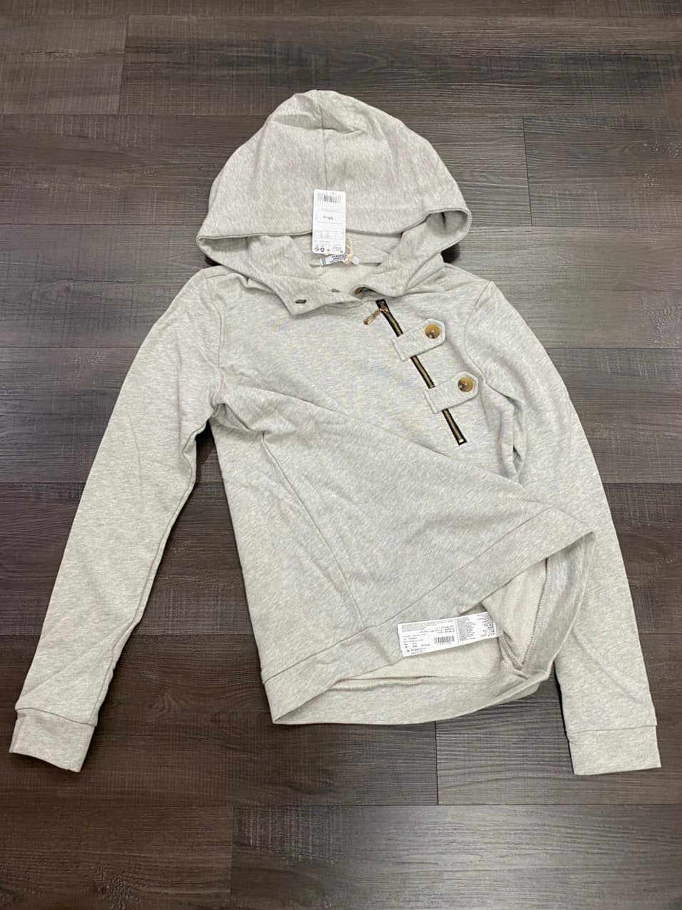 Áo hoodie Mango xuất xịn, chất thun da cá