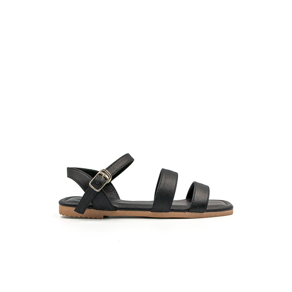Hunting for a Sale in October |   30% Off Order 199K - Microfiber Leather Cross Strap Women's Sandal Tmw32601